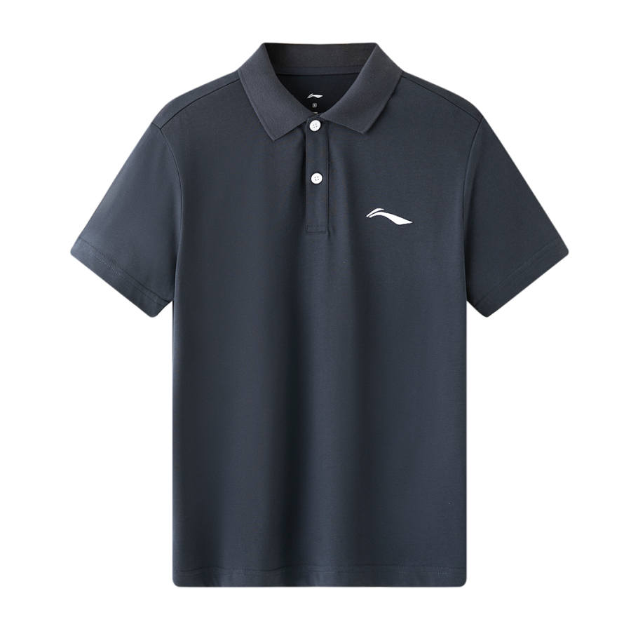 Li-Ning Li Ning Polo Shirt Men's Dark Gray