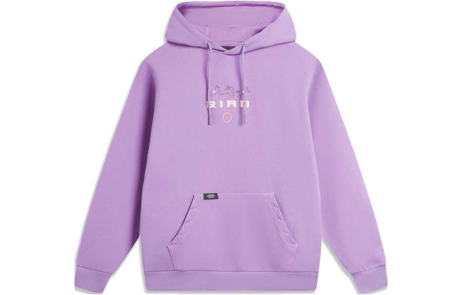 Li-Ning Li Ning Sports Life Collection Sweatshirt Unisex Soft Purple