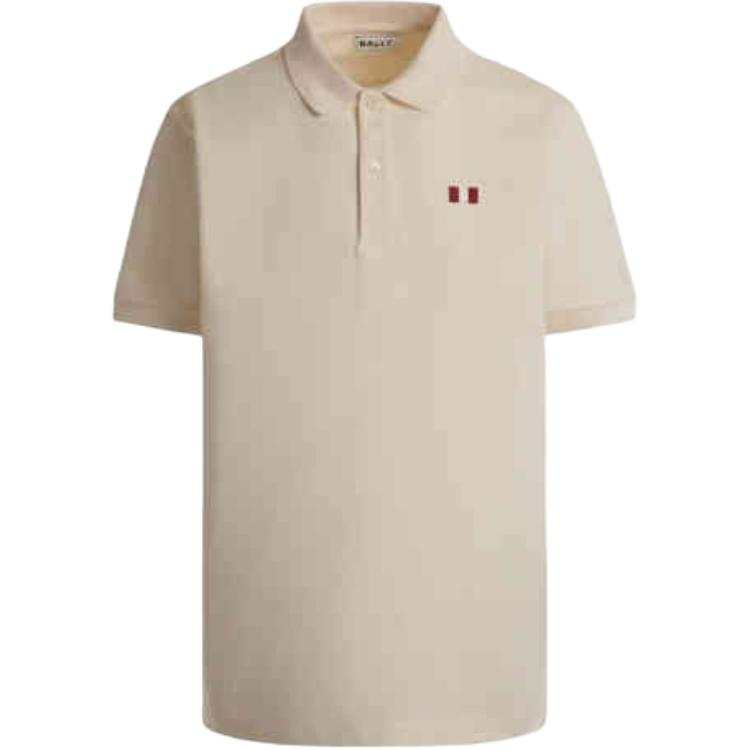 BALLY SS25 Polo Shirt Men's Beige