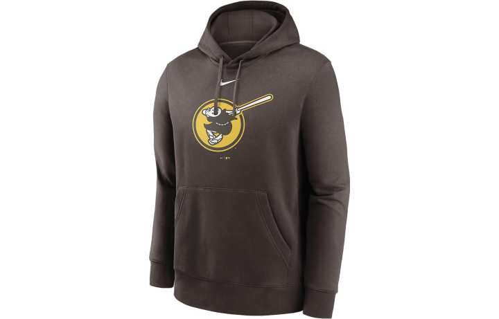 Nike Nike X MLB Sweatshirts Men's Brown Hooded Moderate Regular
