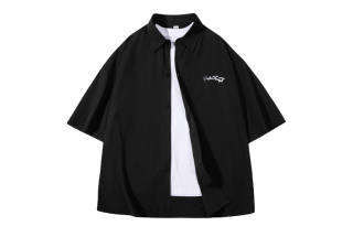 PAKA Shirts Unisex Lapel Thin Shirt