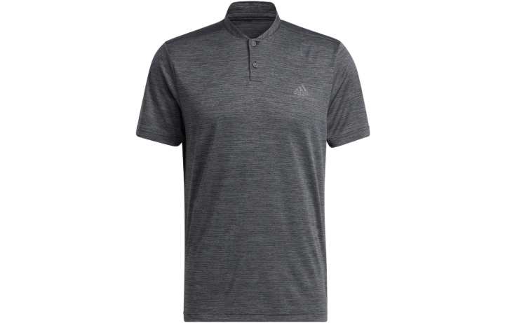Adidas Adidas Polo Shirts Men's Gray Polo Collar Moderate Straight Fit