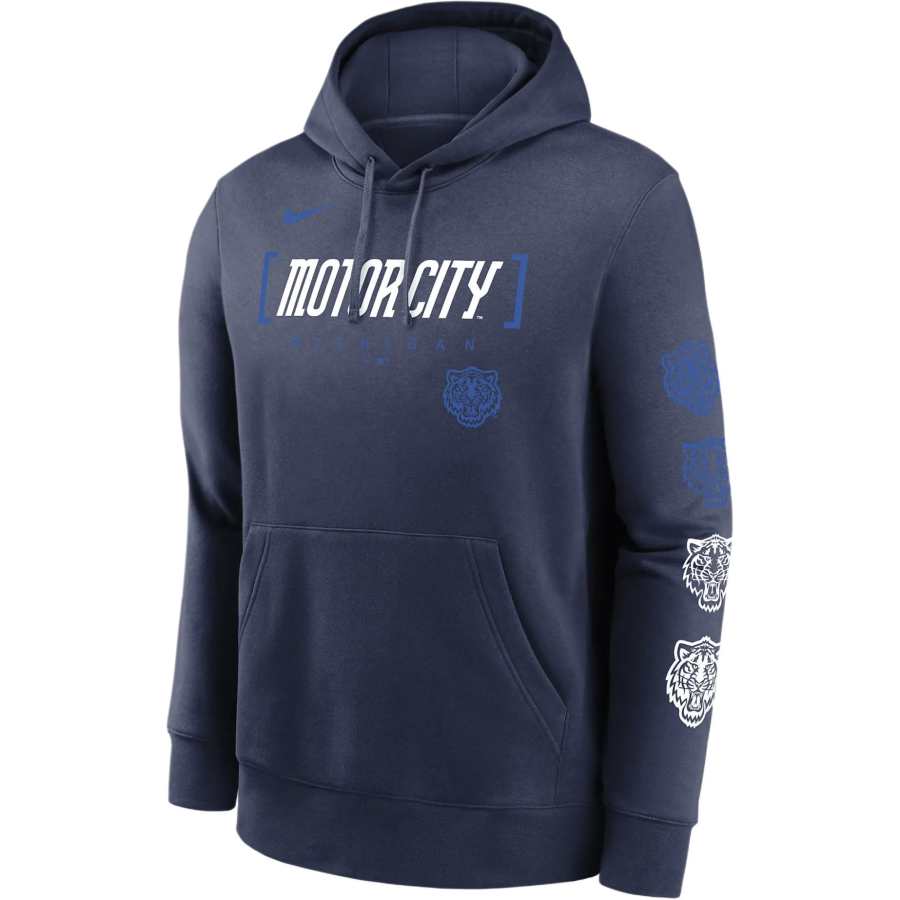 Nike Nike MLB Collaboration Detroit Tigers City Connect Club Sweatshirt Men's Marine Blue