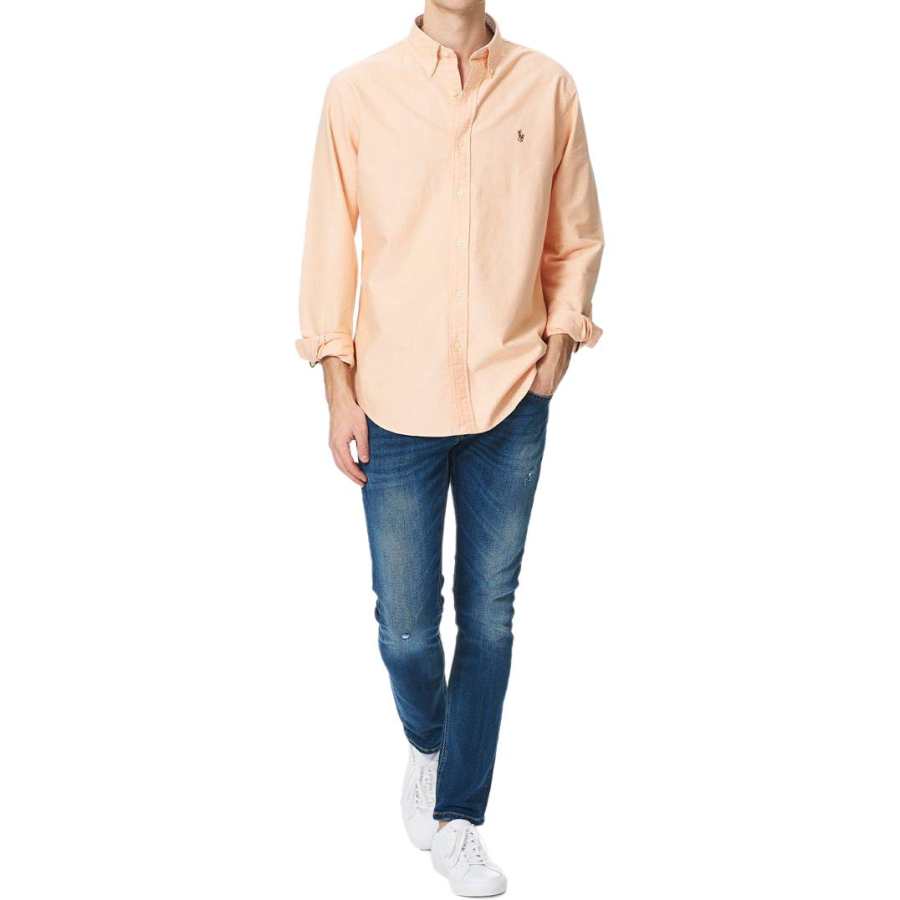 Polo Ralph Lauren FW23 Shirt Classic Version Men's Orange