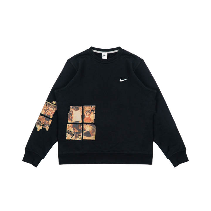 Nike Nike Sweatshirts Unisex Black Crew Neck Moderate Regular