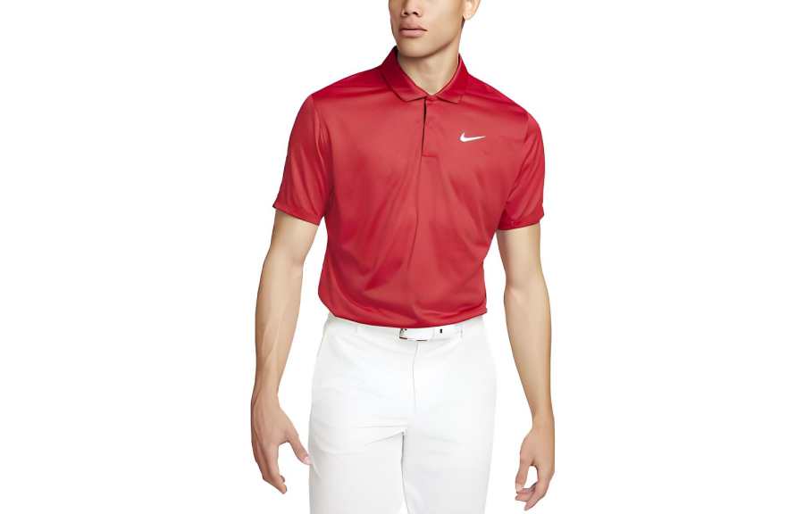 Nike Nike Tiger Woods Polo Shirt Men's Gym Red