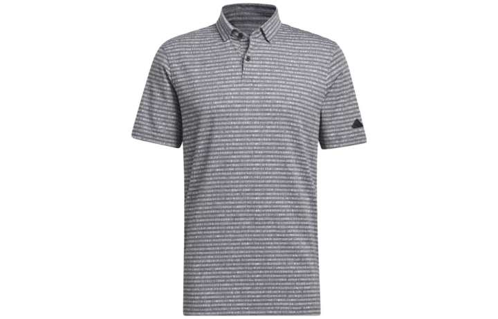 Adidas Adidas Polo Shirts Men's Black Polo Collar Moderate Straight Fit