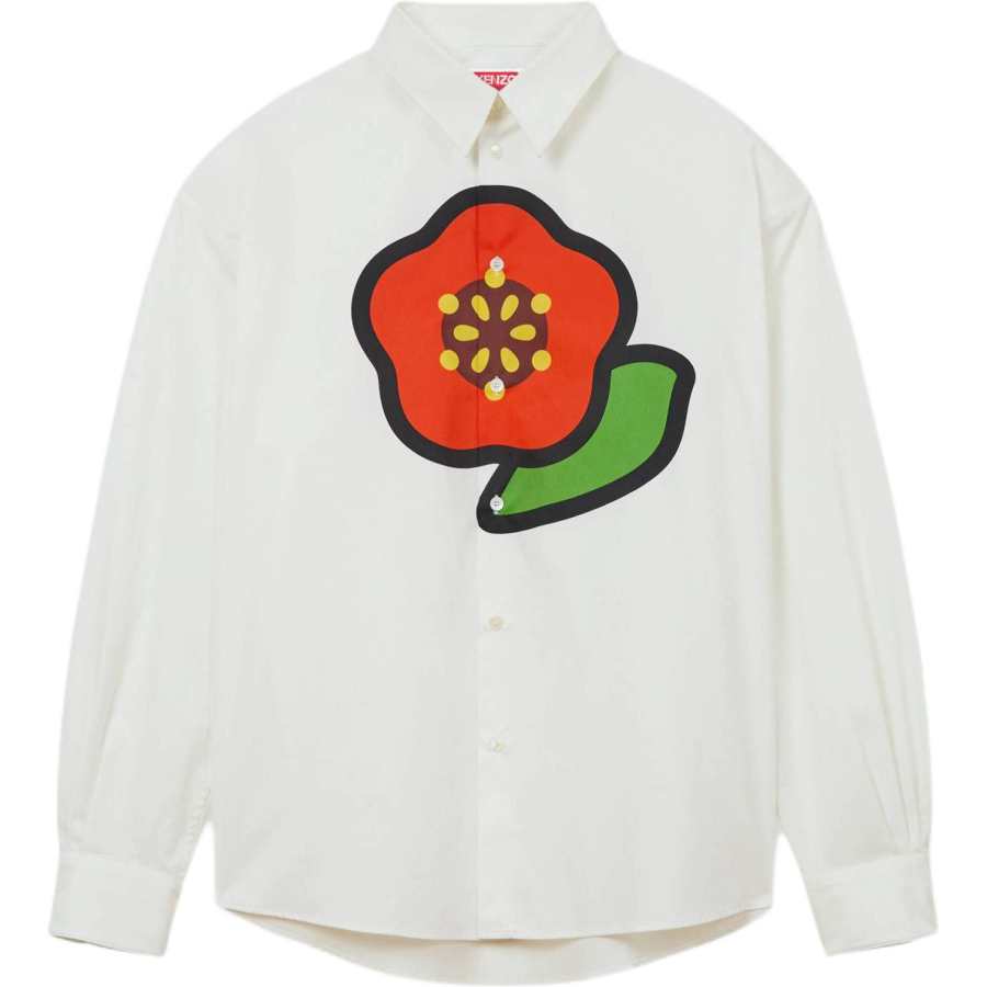 KENZO KENZO Pop Flower Printed Shirt