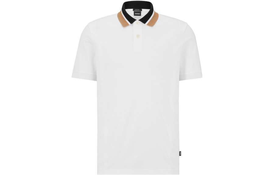 HUGO BOSS SS23 Polo Shirt Men's White