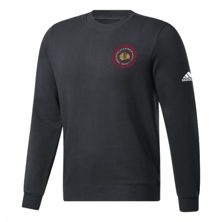 Adidas Adidas Blackhawks Ice Hockey Long Sleeve Sweatshirt
