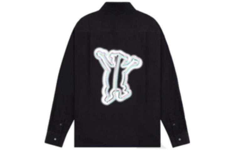 WE11DONE Shirts Unisex Black Stand Collar Moderate Other