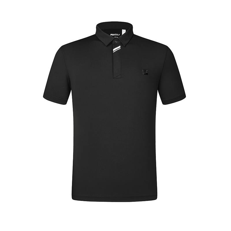 FILA Polo Shirt Men's Pitch Black