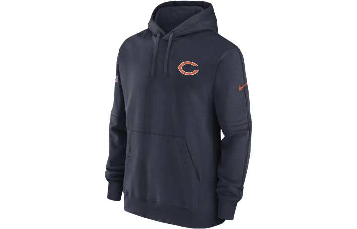 Nike Nike Sweatshirts Men's Marine Blue Hooded Moderate Regular