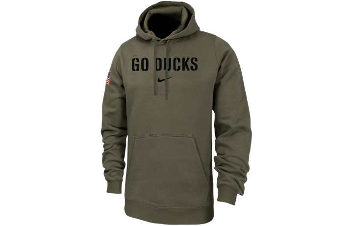Nike Nike Oregon Club Fleece Sweatshirt Men's Medium Olive
