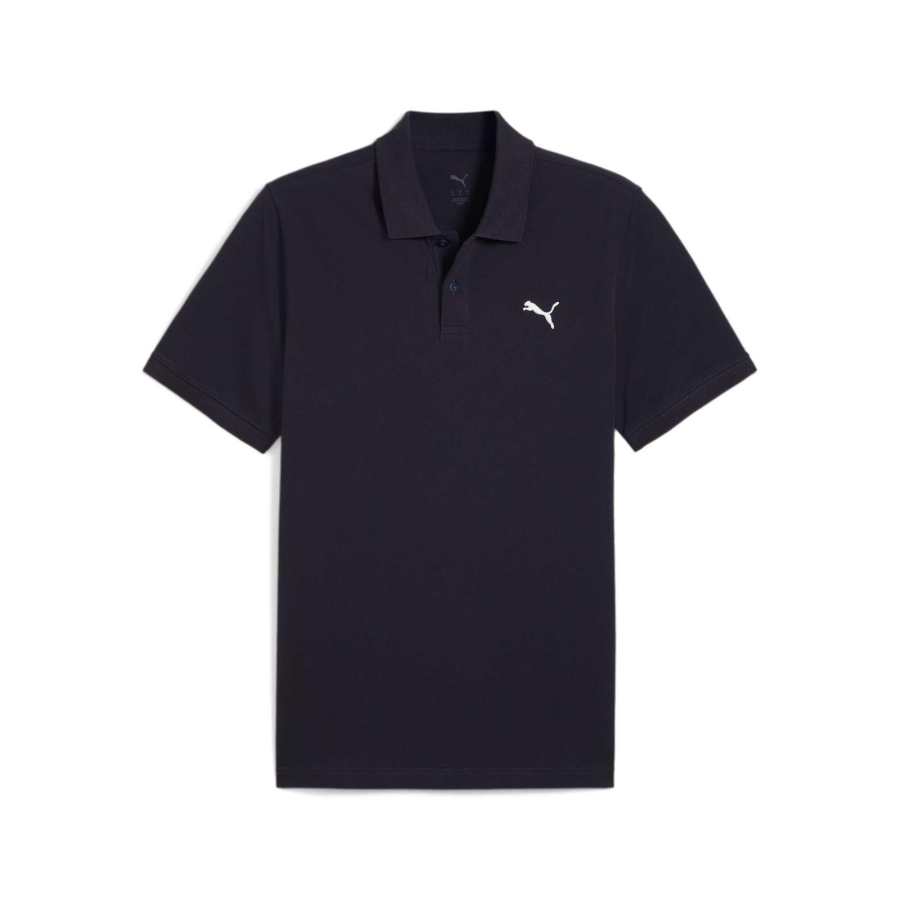 PUMA Camiseta Tipo Polo Essentials de Piqué Para Hombre