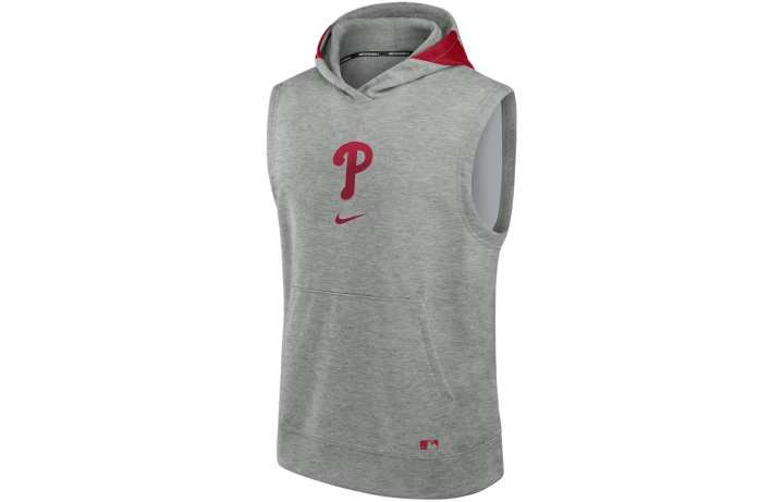 Nike Nike Philadelphia Phillies Authentic Collection Early Work Sweatshirt Men's Gray