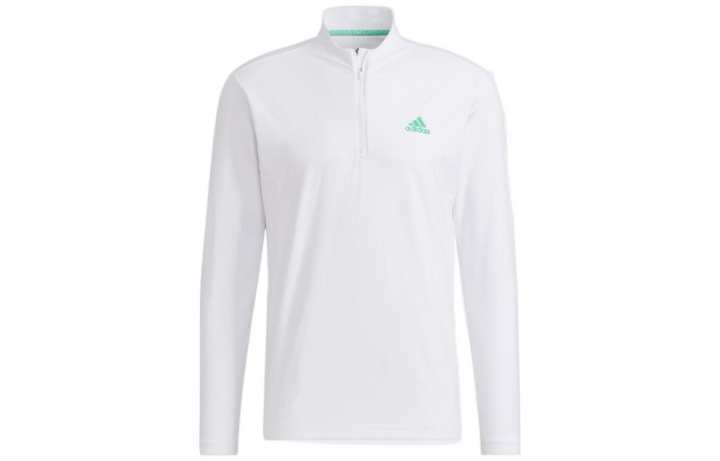 Adidas Adidas Shirts Men's White Stand Collar Moderate Other