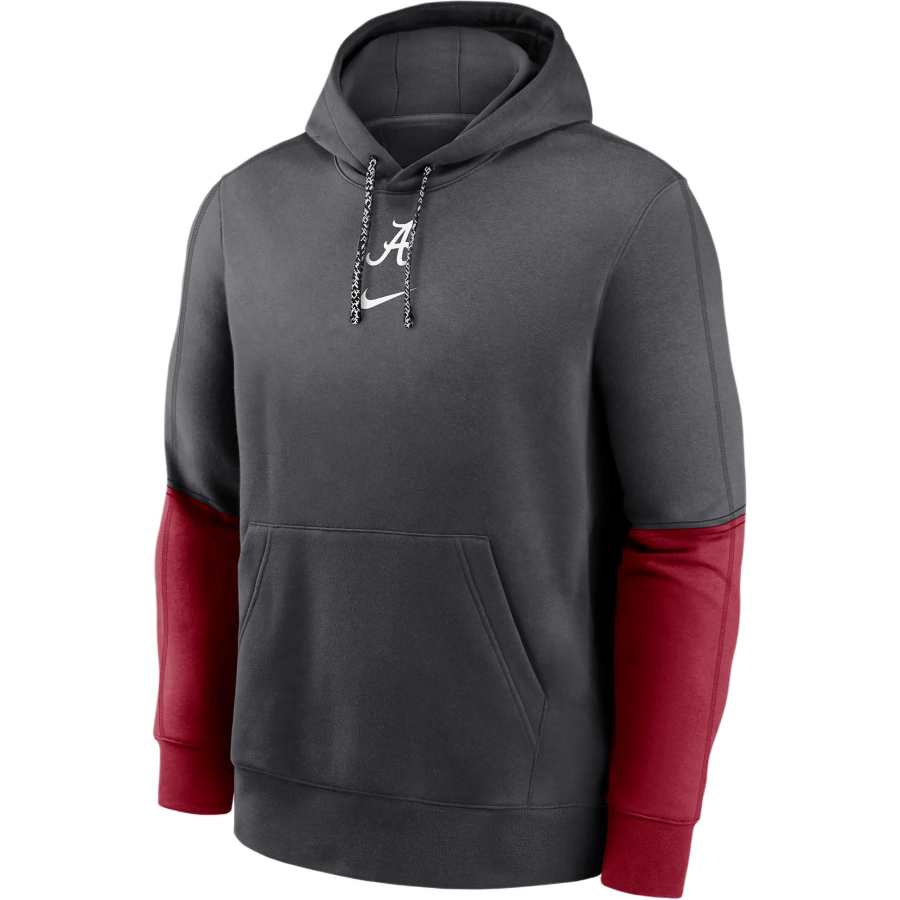 Nike Nike Alabama Crimson Tide Sideline Team Issue Club Men's Nike College Pullover Hoodie
