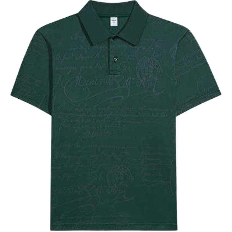 BERLUTI FW23 Polo Shirt Men's Dark Green