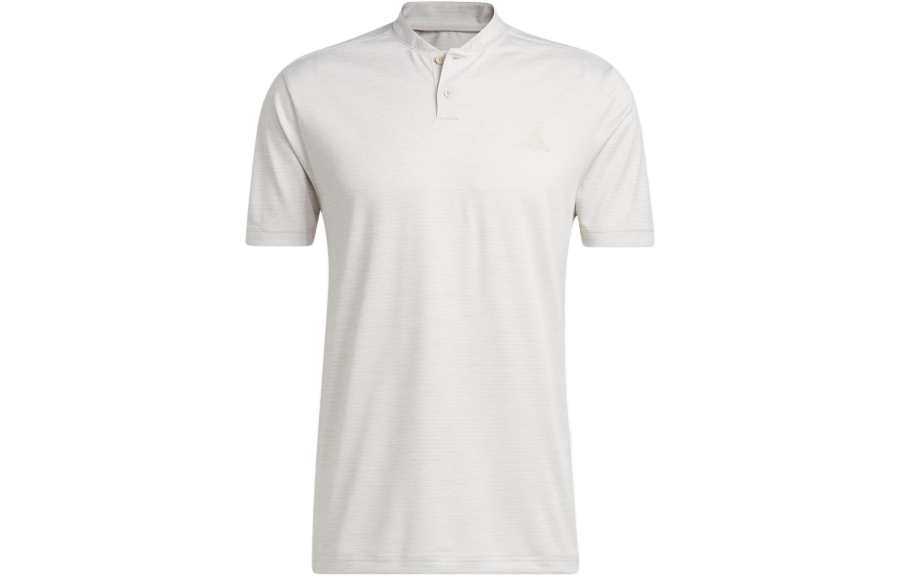 Adidas Adidas Polo Shirts Men's White Polo Collar Moderate Straight Fit