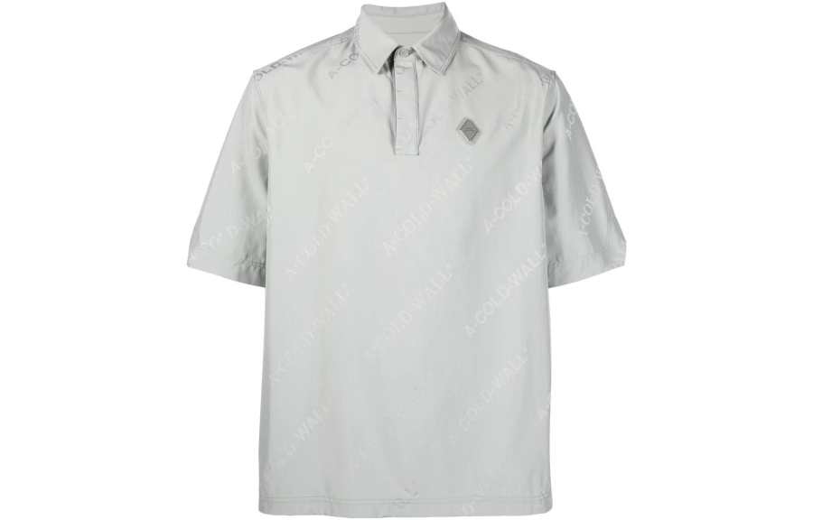 A-COLD-WALL* A-COLD-WALL* Logo-print Polo Shirt