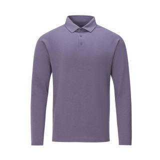 DESCENTE DUALIS Urban Commute Long Sleeved Polo Shirt Men's
