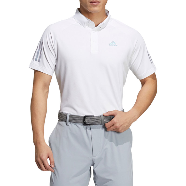 Adidas Adidas Polo Shirts Men's White Polo Collar Moderate Other