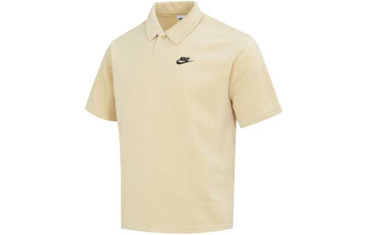 Nike Nike Polo Shirts Men's Yellow Moderate
