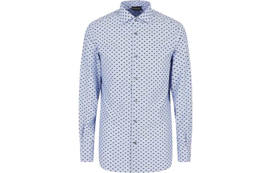 EMPORIO ARMANI Shirt Men's Blue