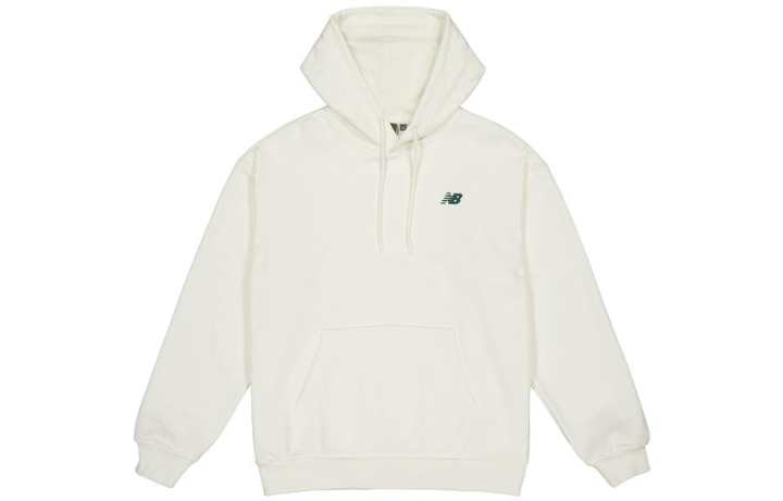 New Balance New Balance Sweatshirts Men's White Hooded Moderate Regular
