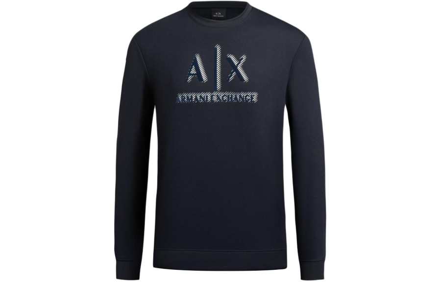 ARMANI EXCHANGE ARMANI EXCHANGEAE SS24 Sweatshirt Men's Navy Blue