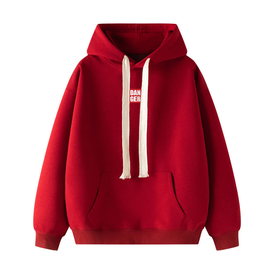DANGERTIGER Sweatshirts Unisex Hooded Thickened Heavyweight
