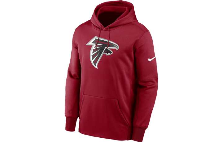 Nike Nike X NFL Sweatshirts Men's Red Hooded Moderate Regular