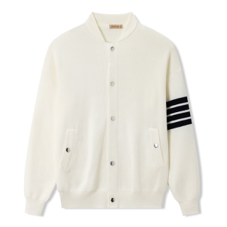JEEP SPIRIT Sweatshirts Men's Stand Collar Moderate Cardigan