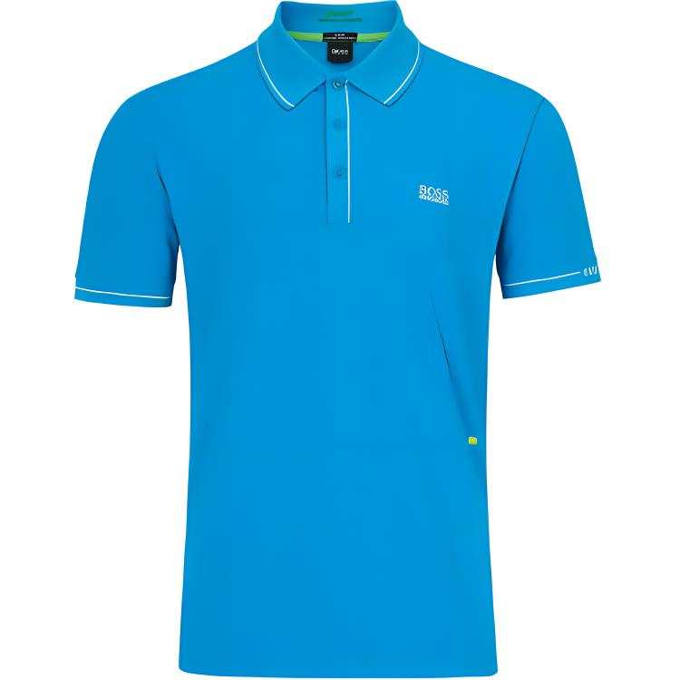 HUGO BOSS Polo Shirt Men's Blue