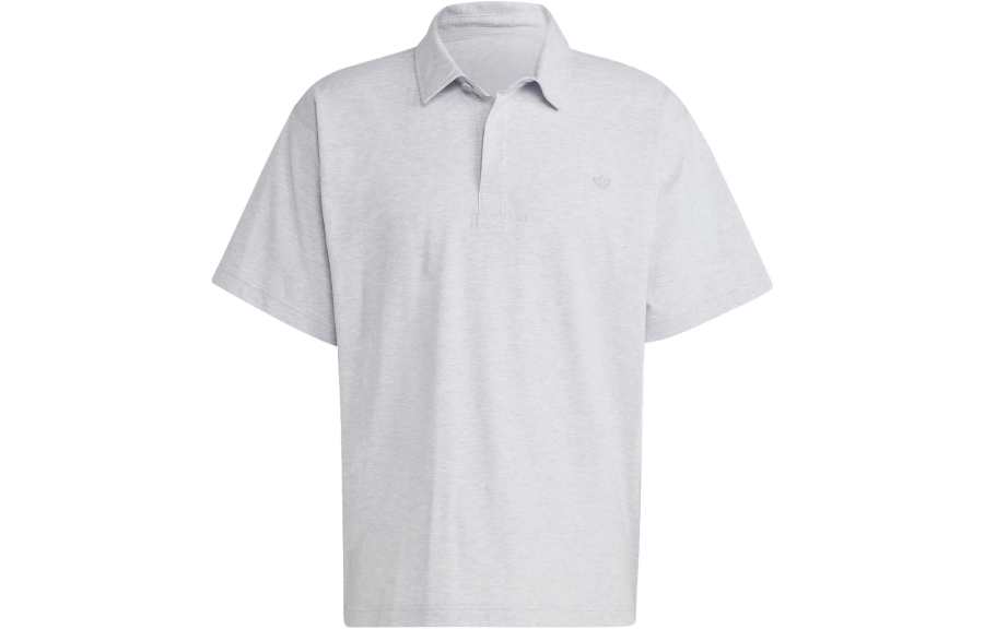 Adidas Originals Polo Shirt Men's Light Heather Gray