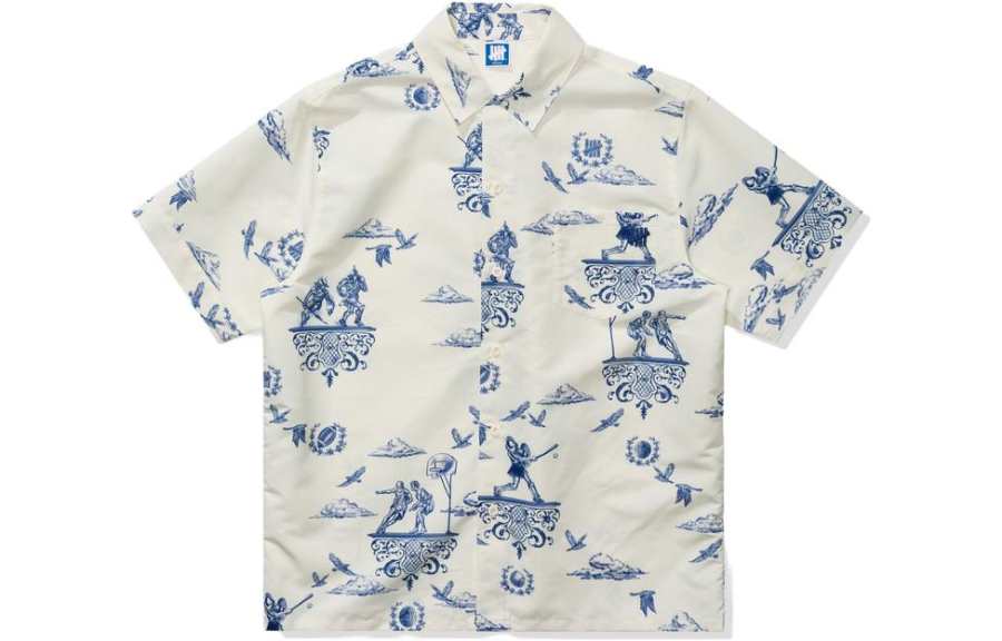 UNDEFEATED UNDEFEATED SS23 Shirts Unisex Pointed Collar Moderate Other
