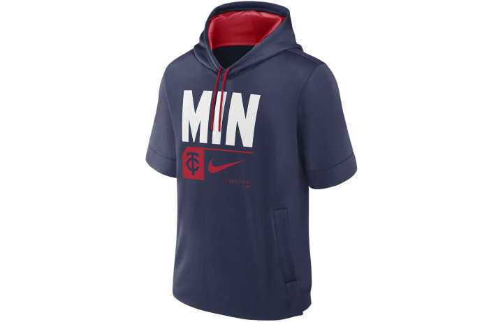 Nike Nike Minnesota Twins Tri Code Lockup Sweatshirt Men's Marine Blue