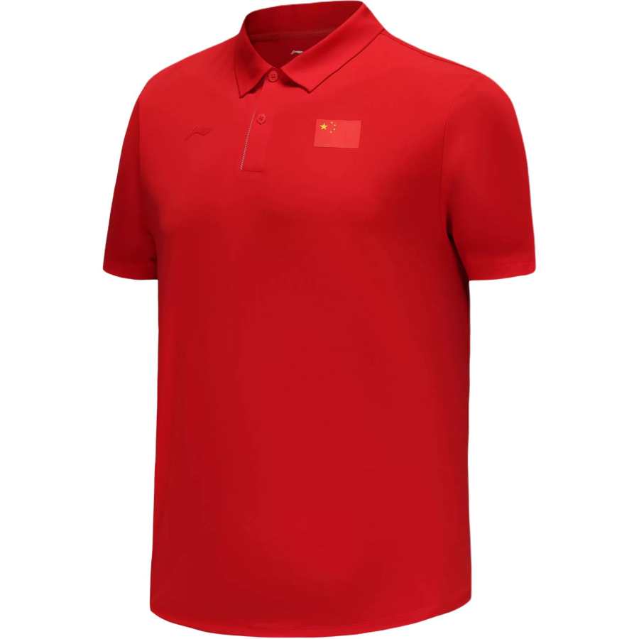 Li-Ning Li Ning Glory Series Polo Shirt Men's Honor Red