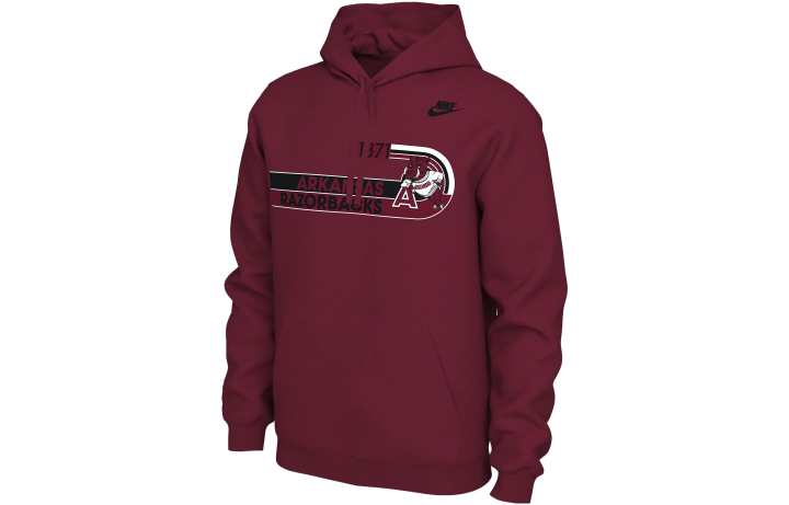 Nike Nike Sweatshirts Men's Red Hooded Moderate Regular