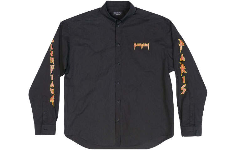 Balenciaga Metal Vintage Oversized Shirt
