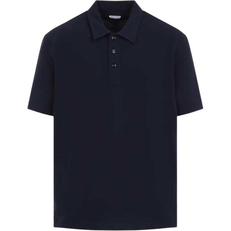 Bottega Veneta Polo Shirt Men's Marine Blue