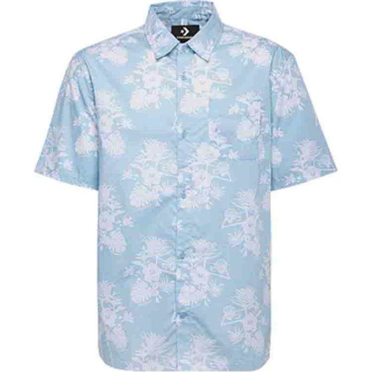 Converse Converse Shirts Men's Blue Lapel Moderate