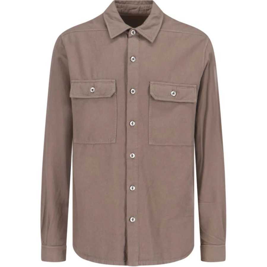 Rick Owens DRKSHDW Long Sleeved Buttoned Shirt
