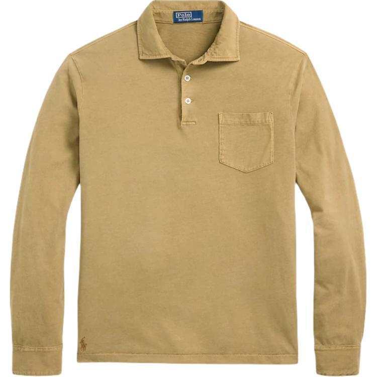 Polo Ralph Lauren SS25 Polo Shirt Men's Desert Khaki