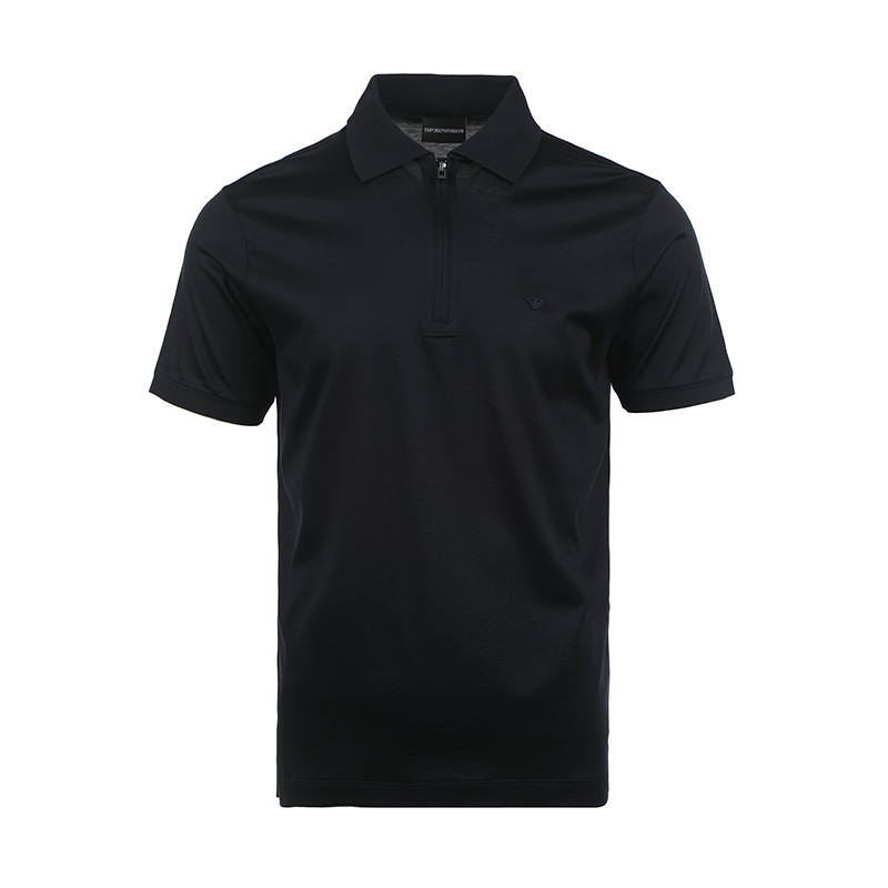 EMPORIO ARMANI Logo patch Polo Shirt