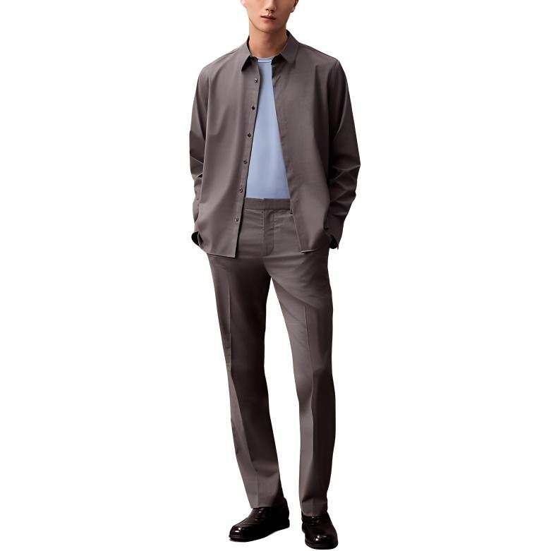 CALVIN KLEIN Shirt Men's Mystic Gray