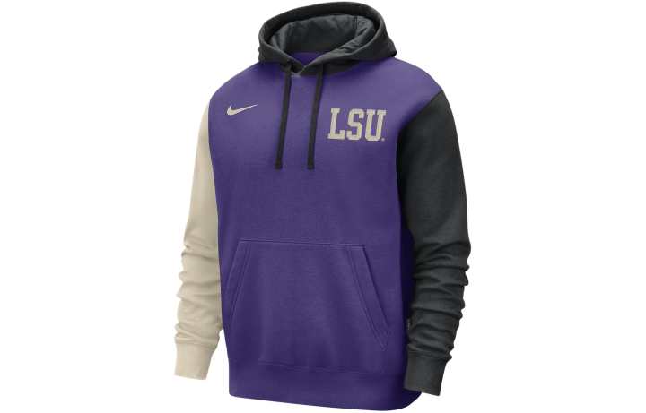 Nike Nike LSU Club Fleece Sweatshirt Men's Palace Purple
