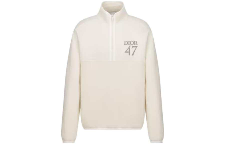 DIOR DIOR Sweatshirts Men's Stand Collar Moderate