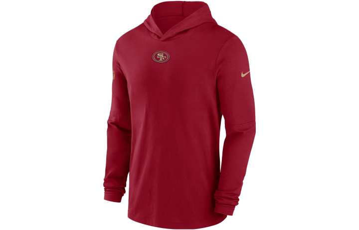 Nike Nike Sweatshirts Men's Red Hooded Moderate Regular
